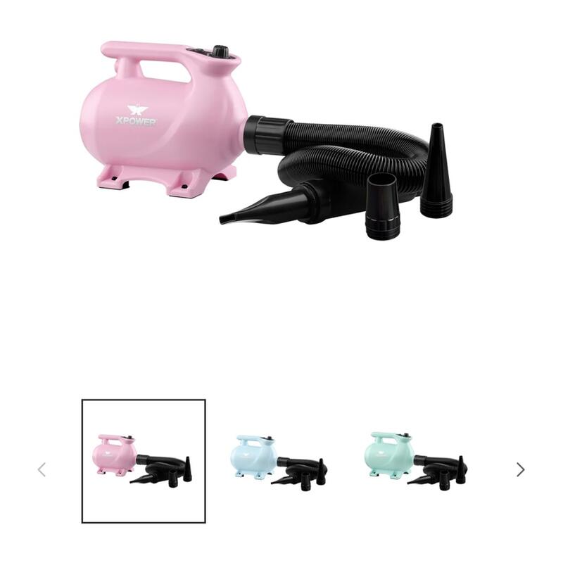 High velocity Pet Dryer B-123 2 -Stage Heat Setting 